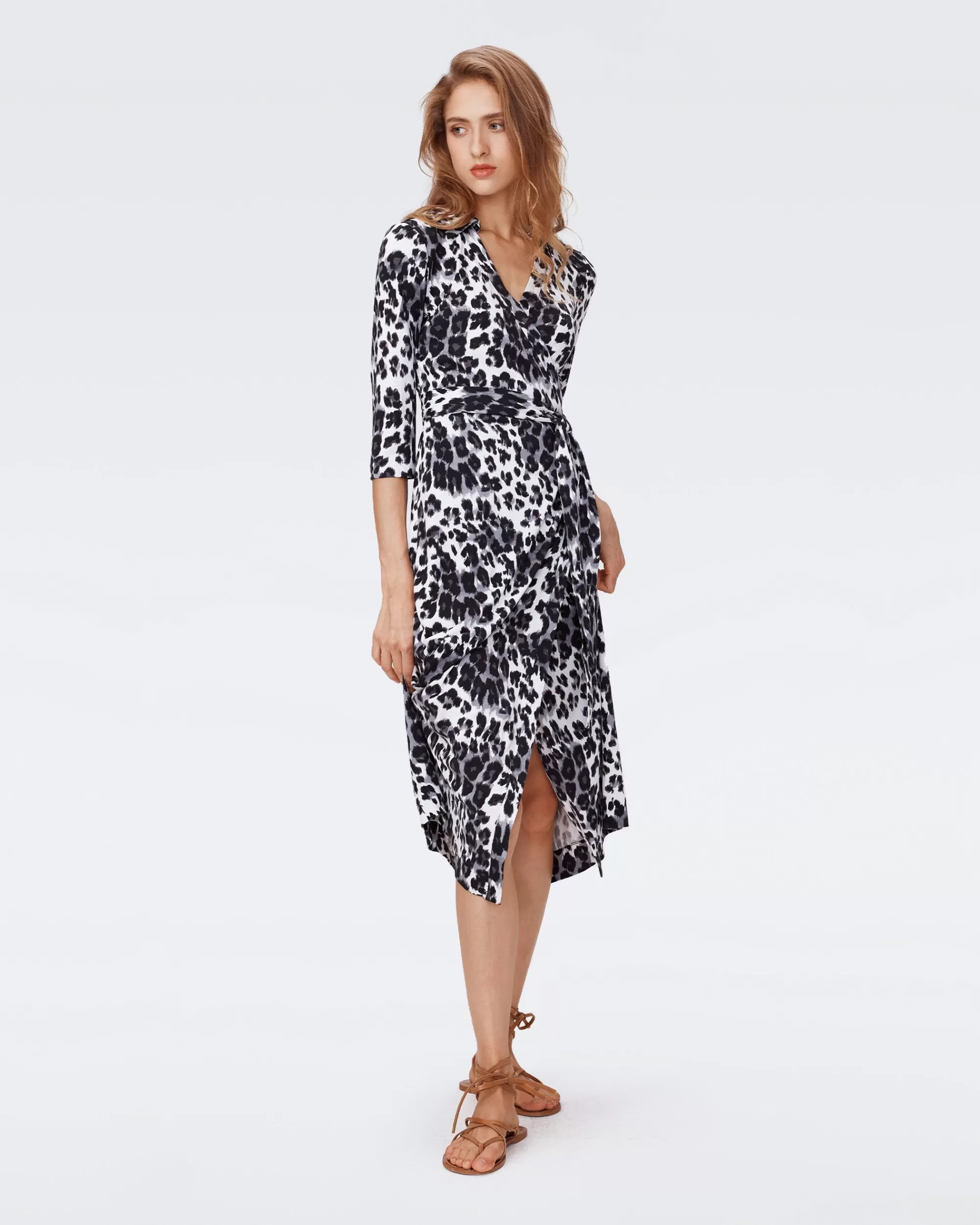 Hot Abigail Silk Jersey Midi Wrap Dress Dresses | Midi Wrap Dresses