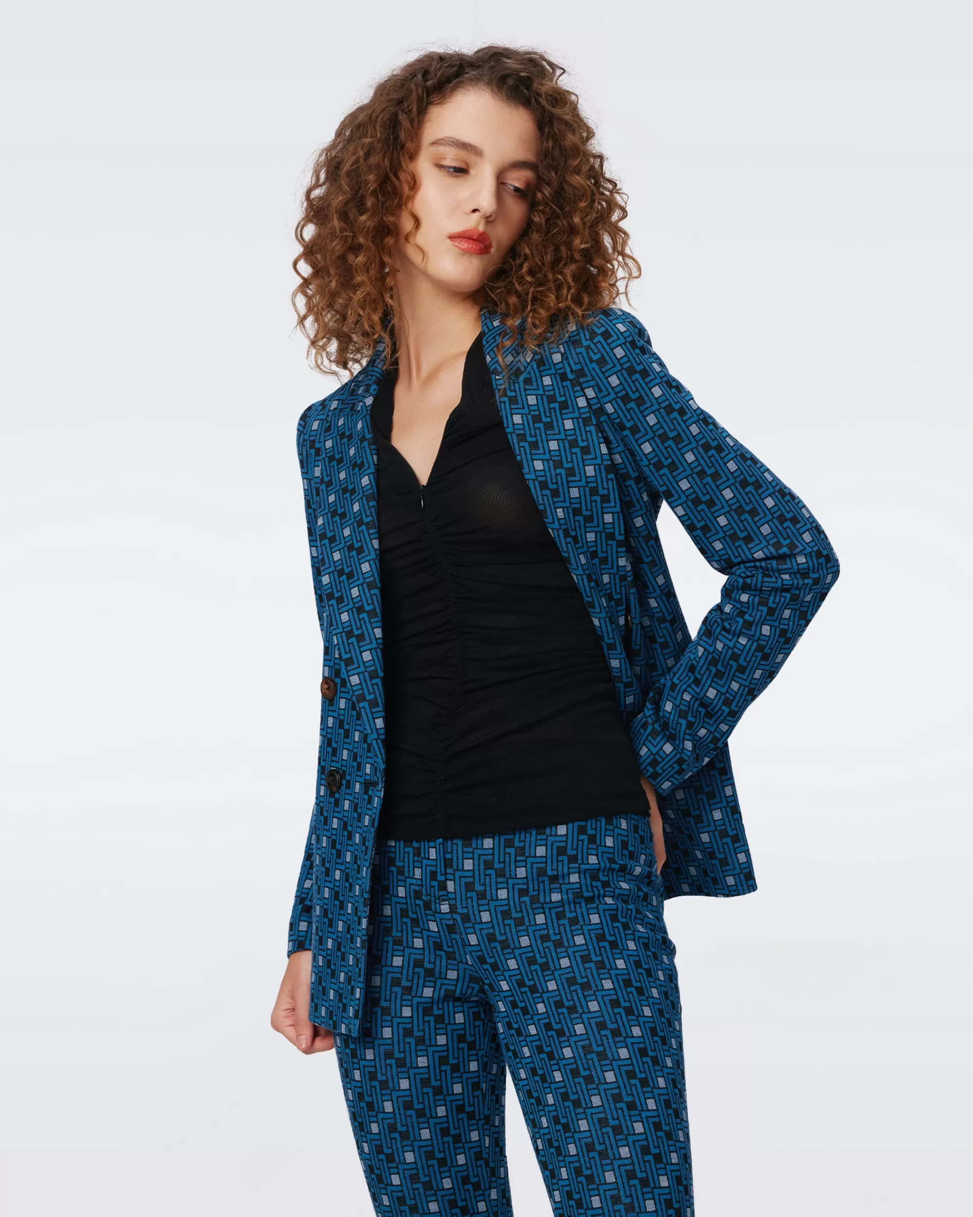 Outlet Bien Jacquard Jacket Jackets & Coats