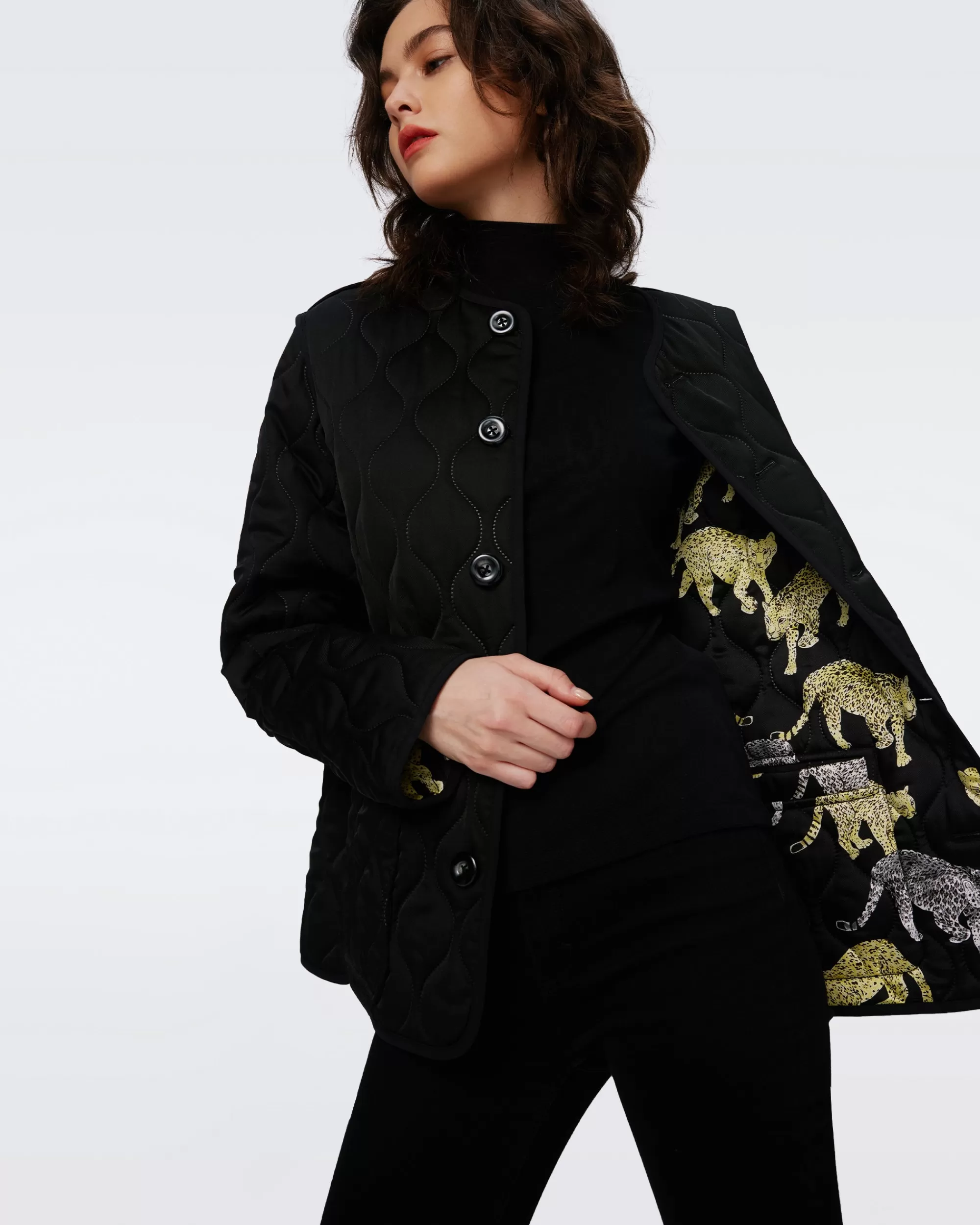 Sale Domino Reversible Quilted Coat Jackets & Coats